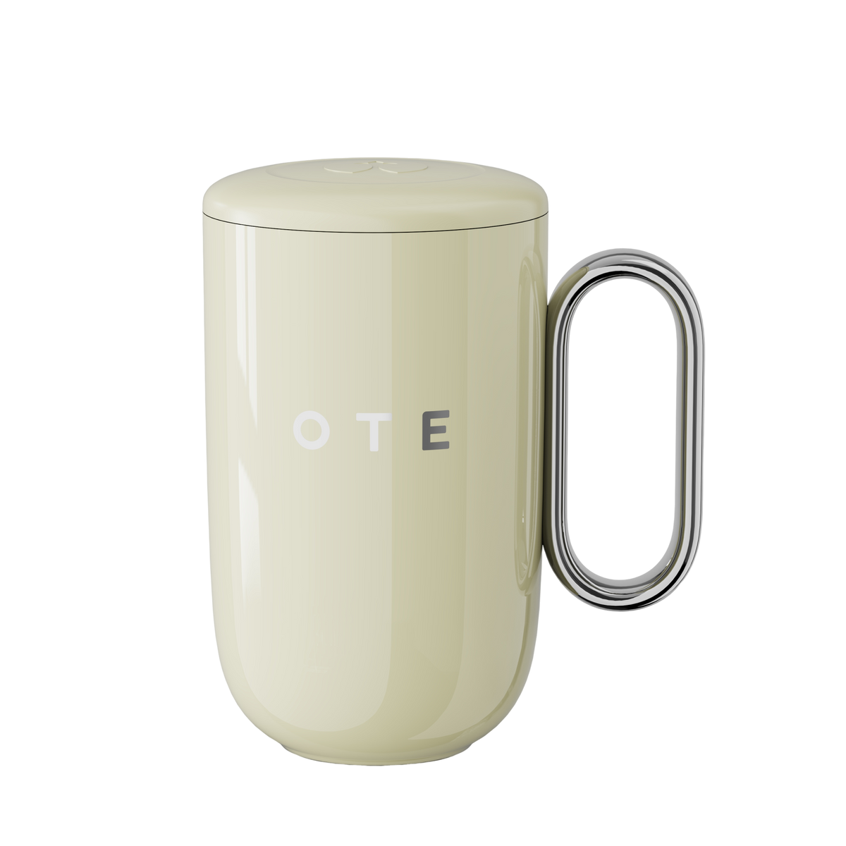 Kubek do kawy OTE z uchwytem, 12oz/8oz (350/220ml) izolowany kubek podróżny ze stali nierdzewnej, kubek do kawy wielokrotnego użytku z podwójnymi ściankami